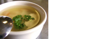 A bowl of Rhapsody miso soup